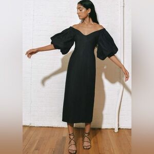 Mara Hoffman Namari Dress in Black NEW